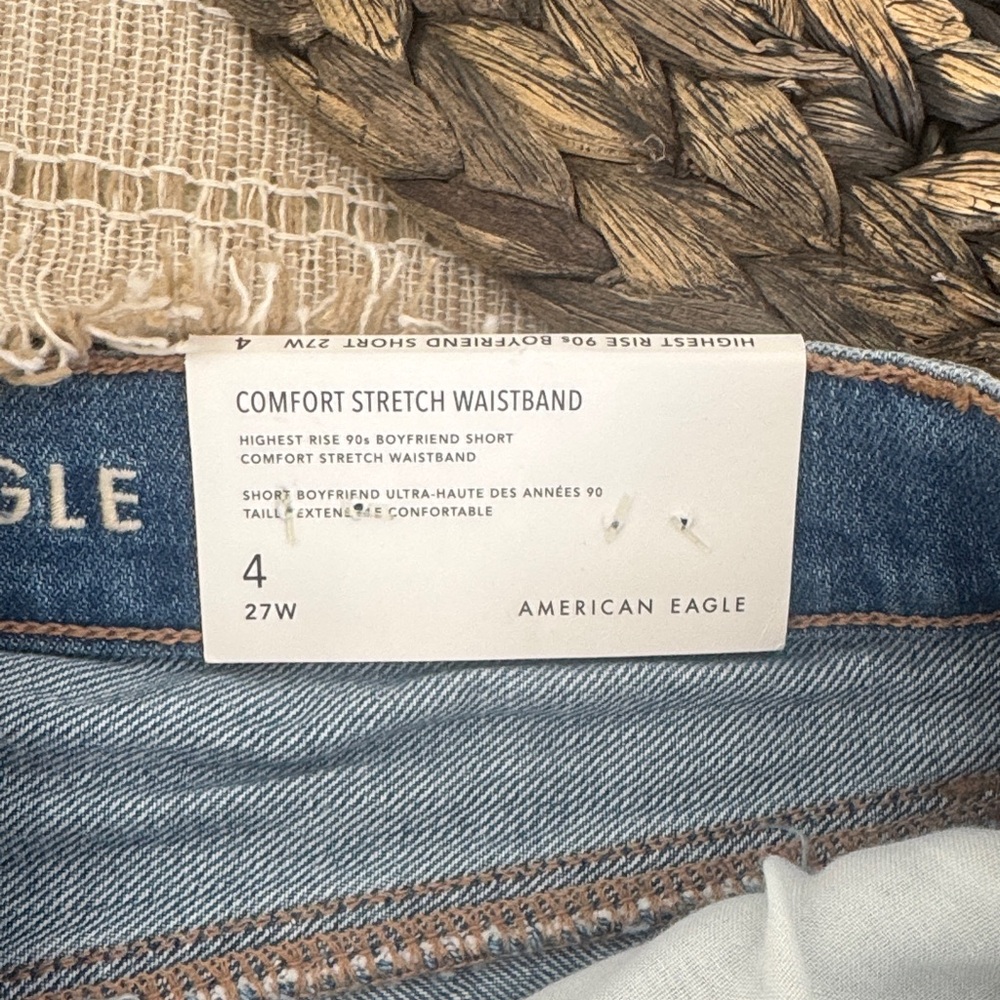 American Eagle nwt highest rise 90s boyfriend shorts 4 - Picture 5 of 10